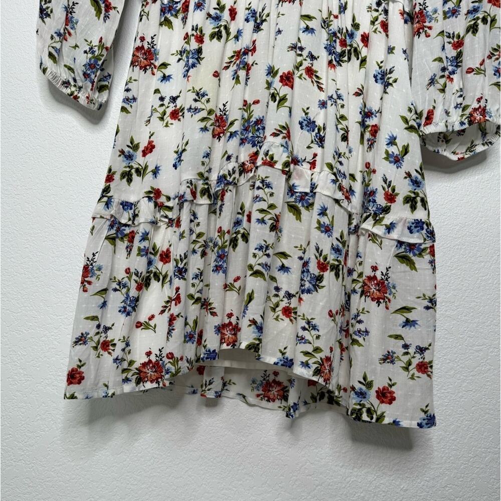 Good Hart Womens Tarpon Spring Knee Dress Size Medium Cottagecore Tea Graduation - Picture 6 of 10